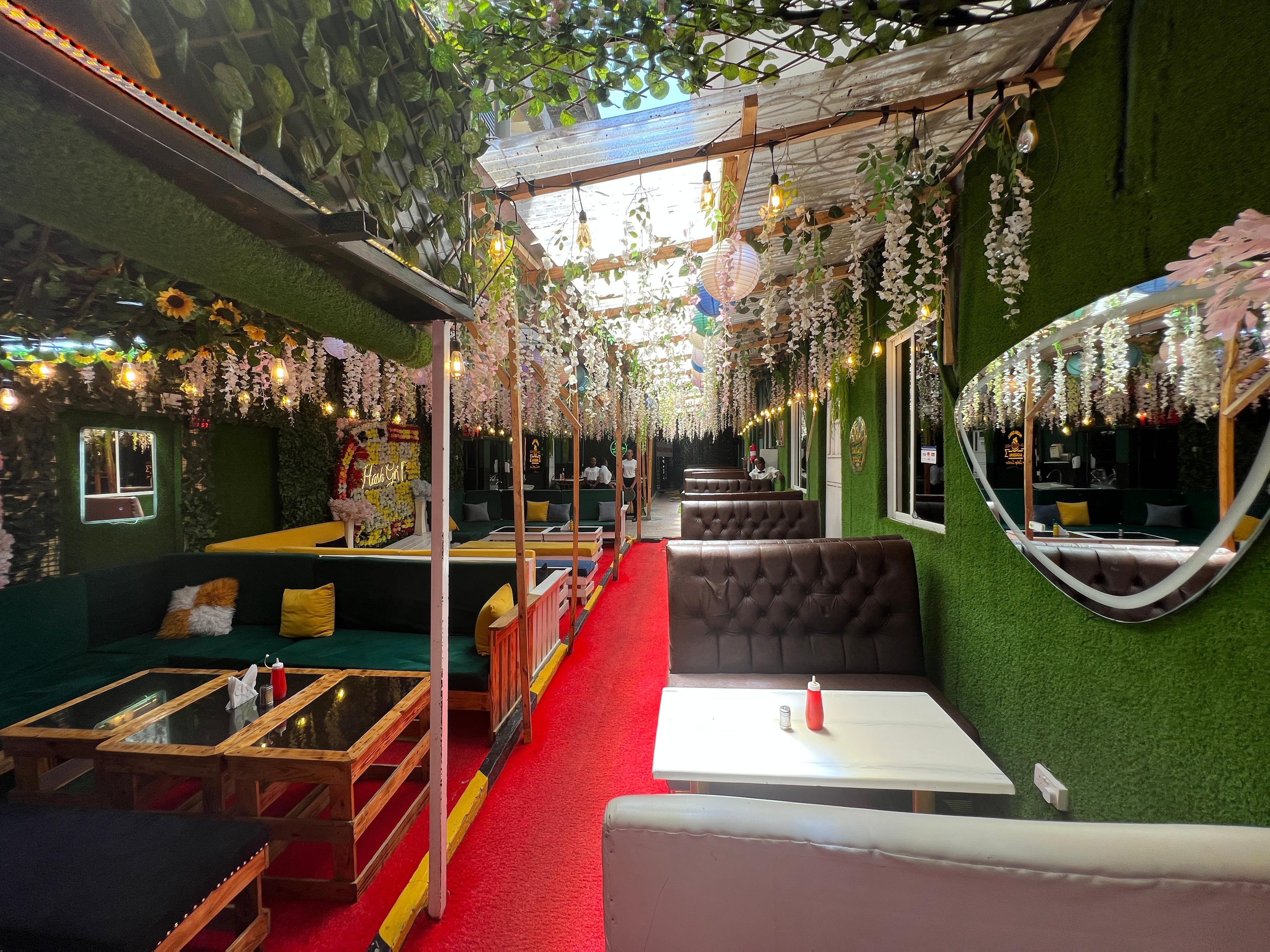 Comfortable seating area