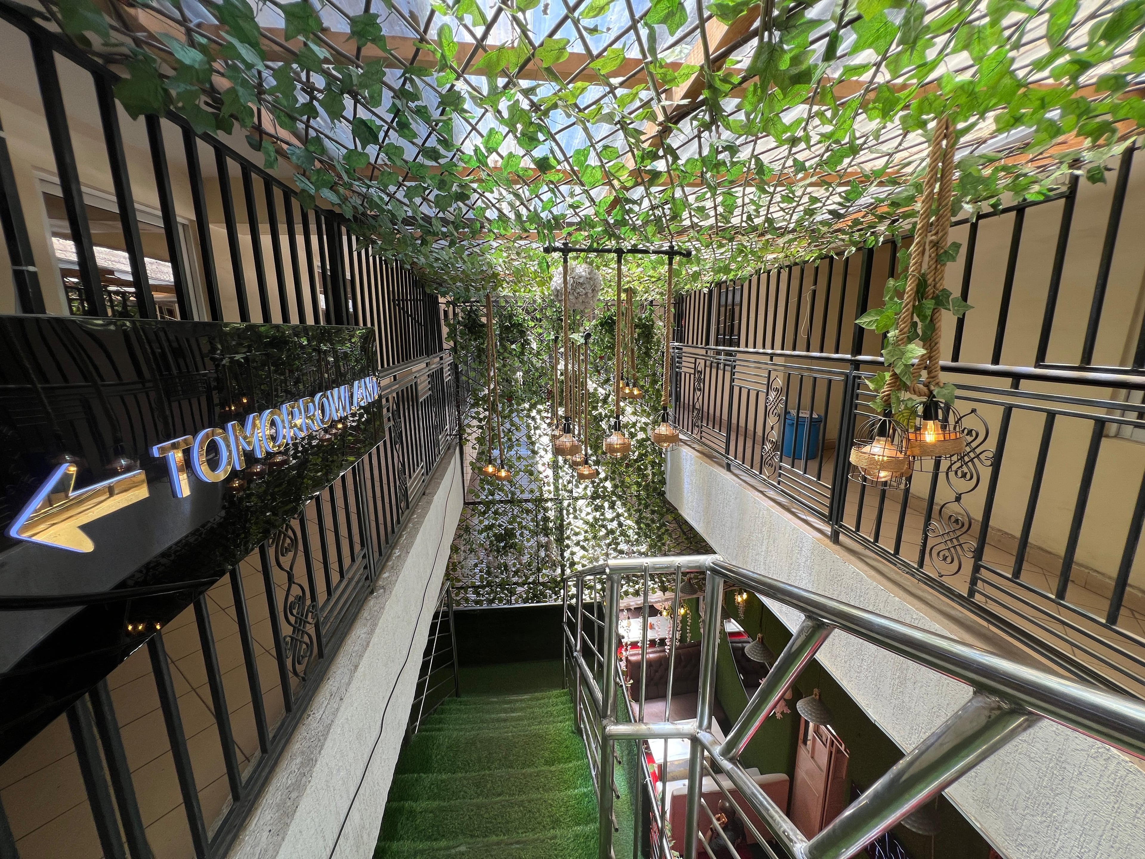 Restaurant interior view